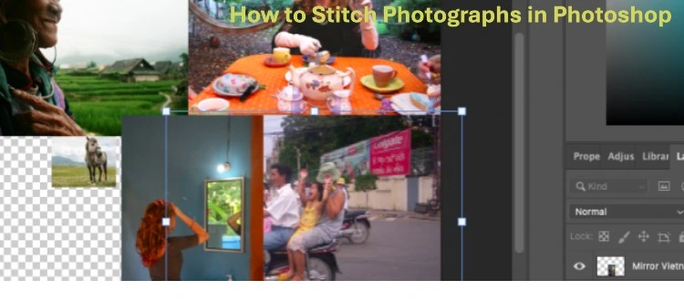 How to Stitch Photographs in Photoshop